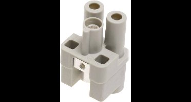 HARTING 09120022751 Businzetstuk Han® Q 2 + PE Axiale schroefaansluiting 1 stuk(s)