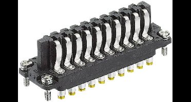 HARTING 09700202817 Veerinzet Han® Staf 20 Schroeven 1 stuk(s)