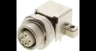 HARTING 21033814412 Sensor/actuator inbouwconnector M12 Aantal polen (sensoren): 4 Printbus, inbouw 1 stuk(s)