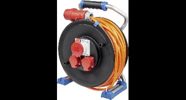 AS Schwabe 23663 Kabelhaspel 30.00 m Oranje CEE-stekker 16 A 5-polig