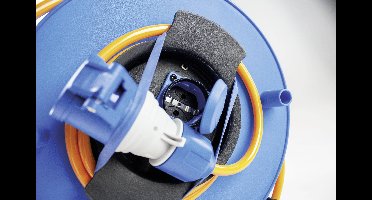 AS Schwabe 12272 Kabelhaspel 25 m Oranje CEE-stekker 16 A 5-polig