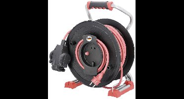 AS Schwabe 23241 Kabelhaspel 40 m Rood Randaarde stekker