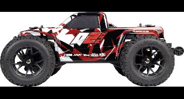 Maverick Quantum2 MT Flux 1/10th Rood/wit Brushless 1:10 RC auto Monstertruck 4WD RTR 2,4 GHz