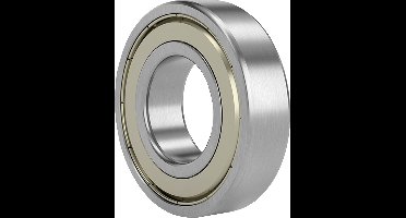 TRU COMPONENTS 6908 ZZ Groefkogellager, radiaal Koolstofstaal, Kogellagerstaal Binnendiameter: 40 mm Buitendiameter: 62 mm Toerental (max.): 11000 omw/min