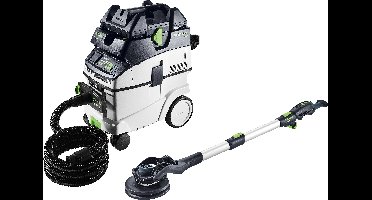 Festool LHS 2 225 EQI/CTM 36-Set 578425 Set met stofzuiger en slijper met lange hals 400 W