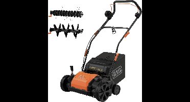 Black & Decker Verticuteermachine Elektrisch Verrijdbaar Werkbreedte 30 cm
