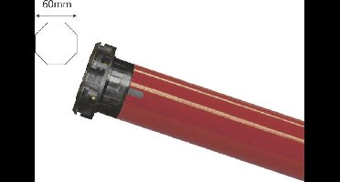 Heicko HR6020-17 Buismotor 60 mm 45 kg 203 W 20 Nm