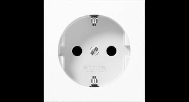 Jung A1520KIWW Wandcontactdoos met randaarde Inzetstuk A 500, AS 500 Alpine-wit 1 stuk(s)