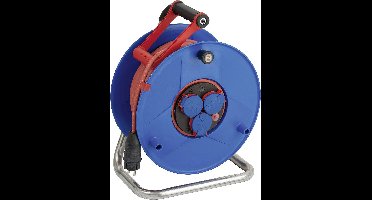 Brennenstuhl 1238930 Kabelhaspel 50.00 m Rood Randaarde stekker