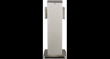 Heitronic 35460 Buitenstopcontact RVS Aanraakbeveiliging