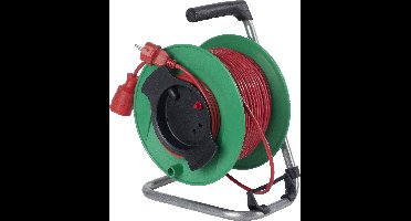 AS Schwabe 12325 Kabelhaspel 50.00 m Rood Randaarde stekker