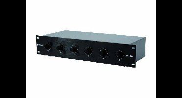 Omnitronic 80711321 Rack PA-volumeregelaar Zwart