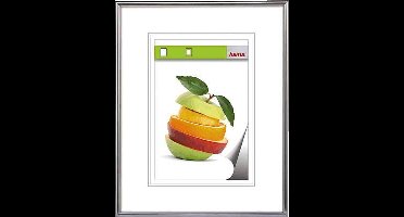 Hama 00061777 Wissellijst Papierformaat: 18 x 24 cm (b x h x d) 90 x 42 x 1.7 mm Zilver (mat)
