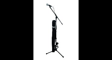 Hand Microfoonset Omnitronic Zendmethode:Kabelgebonden Incl. kabel, Incl. standaard, Incl. klem, Incl. tas