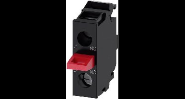 Siemens 3SU1400-2AA10-1CA0 - Contactmodule met 1 schakelelement, 1NC, schroefaansluiting