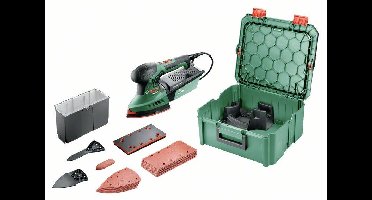 Bosch Home and Garden PSM 200 AES + SystemBox 06033B6002 Multischuurmachine 200 W 92 x 182 mm