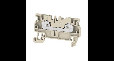 Weidmüller 2986540000 Doorgangsserieklem Klem Beige 100 stuk(s) Piece