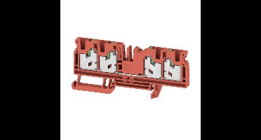 Weidmüller 3109600000 Doorgangsserieklem Rood 50 stuk(s) Piece