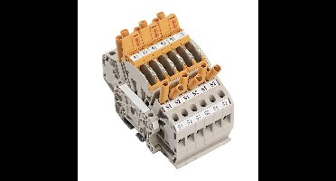 Weidmüller 8000082522 Scheidings- en meetserieklem Schroeven Beige 1 stuk(s)