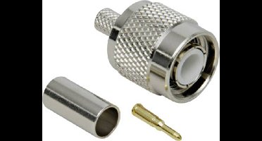 BKL Electronic 0405007/D 0405007/D TNC-connector Stekker, recht 50 Ω 1 stuk(s)