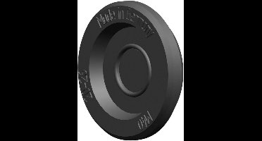 PB Fastener 1604-EB Kabeldoorvoering Plaatdikte (max.) 2.5 mm EPDM Zwart 1 stuk(s)