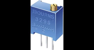 Bourns 3296Y-1-502LF 3296Y-1-502LF Spindeltrimmer 25-slagen Lineair 0.5 W 5 kΩ 9000 ° 1 stuk(s)