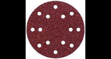 Wolfcraft 1842000 Excenterschuurpapier Met klittenband, Geperforeerd Korrelgrootte (num) 80 (Ø) 150 mm 5 stuk(s)