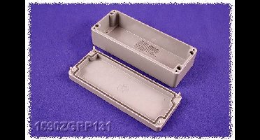 Hammond Electronics 1590ZGRP131PL 1590ZGRP131PL Inlegplaat Plaatstaal Natuur 1 stuk(s)