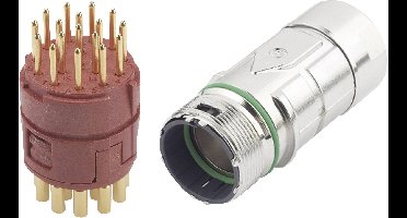 Epic® stekkerverbinder M23 17-polig in set 75009709 EPIC® KIT M23 F6 17-POL MALE LAPP Inhoud: 1 set(s)