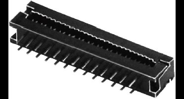 W & P Products 140-26-50-7,5 Printplaatconnector Totaal aantal polen 26 Aantal rijen 2 1 stuk(s)