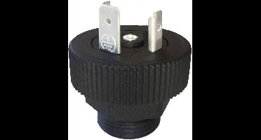 HTP BGRN02000-M20 Zwart Aantal polen:2 + PE Inhoud: 1 stuk(s)