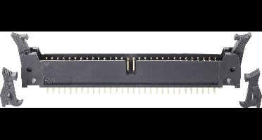 BKL Electronic 10120582 Male connector Met hendel kort/lang Rastermaat: 2.54 mm Totaal aantal polen: 10 Aantal rijen: 2 1 stuk(s)