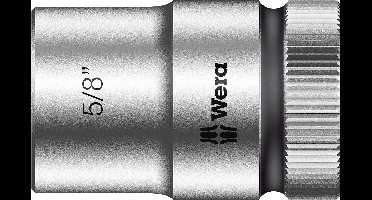 Wera 8790 HMC 05003623001 Dop (zeskant) Dopsleutelinzetstuk 12.5 mm 5/8 5/8 1/2 (12,5 mm)