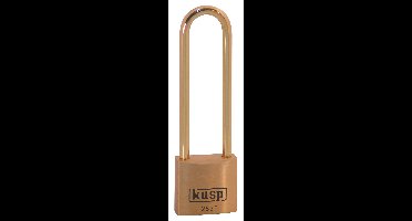 Kasp K12540L63BD Hangslot 40 mm Verschillend sluitend Goud-geel Sleutelslot