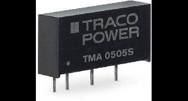 TracoPower TMA 1212S DC/DC-converter, print 12 V/DC 12 V/DC 80 mA 1 W Aantal uitgangen: 1 x Inhoud 1 stuk(s)