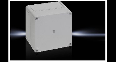 Rittal PK 9511.000 Installatiebehuizing 130 x 130 x 99 Polycarbonaat Grijs-wit (RAL 7035) 4 stuk(s)