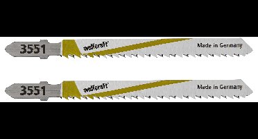 Wolfcraft 3551000 2 decoupeerzaagbladen 2 stuk(s)
