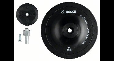 Bosch Accessories 1609200240 Steunschijf 125 mm, 8 mm Diameter 125 mm