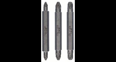 Bosch Accessories 2607001749 Dubbelbitset PZ 1, PZ 2, PZ 3 3 stuk(s)