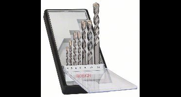 Bosch Accessories 2607010545 Carbide Beton-spiraalboren set 7-delig 4 mm, 5 mm, 6 mm, 6 mm, 8 mm, 10 mm, 12 mm Cilinderschacht 1 set(s)