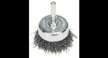 Bosch Accessories Komborstel, staal, gegolfde draad, 50 mm, 0,3 mm, 4500 omw/min Bosch Power Tools Schacht-Ø 6 mm 2608622006 1 stuk(s)