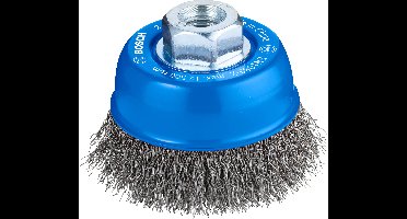 Bosch Accessories Bosch Accessories Komborstel, staal, gegolfde draad, 75 mm, 0,3 mm, 12.500 omw/min, M 14 Bosch Power Tools 2608622098 1 Bosch Power Tools