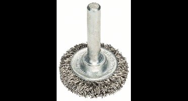 Bosch Accessories Schijfborstel, gegolfd, roestvrij, 30 mm, 0,3 mm, 6 mm, 4500 omw/min Bosch Power Tools Schacht-Ø 6 mm 2608622119 1 stuk(s)