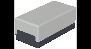 Bopla ELEMENT E 420 05420002 Elektronicabehuizing 50 x 100 x 40 Polystereen Lichtgrijs, Grafietgrijs 1 stuk(s)