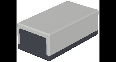 Bopla ELEMENT E 440 05440002 Elektronicabehuizing 80 x 150 x 55 Polystereen Lichtgrijs, Grafietgrijs 1 stuk(s)