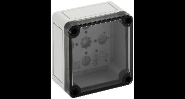 Spelsberg TK PS 99-6-t Installatiebehuizing 94 x 94 x 57 Polycarbonaat Grijs-wit (RAL 7035) 1 stuk(s)