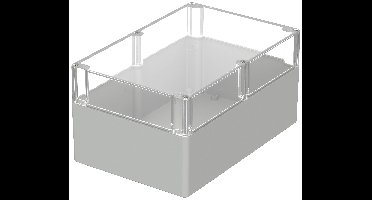 Bopla EUROMAS M 243 G 02243100 Industriële behuizing 240 x 160 x 120 Polycarbonaat Grijs-wit (RAL 7035) 1 stuk(s)