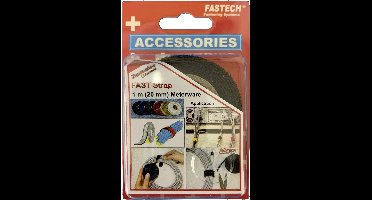 FASTECH® 910-330C Klittenband Om te bundelen Haak- en lusdeel (l x b) 1000 mm x 20 mm Zwart 1 m