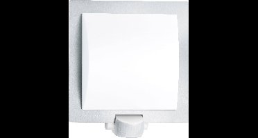 Steinel AUSSENLEUCHTE L 20 S EDELSTAHL 566814 Buitenlamp met bewegingsmelder (wand) LED E27 60 W Zilver