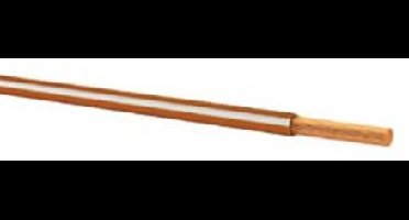 Leoni 76783021K009-1 Voertuigsnoer FLRY-A 1 x 0.50 mm² Zwart, Wit per meter